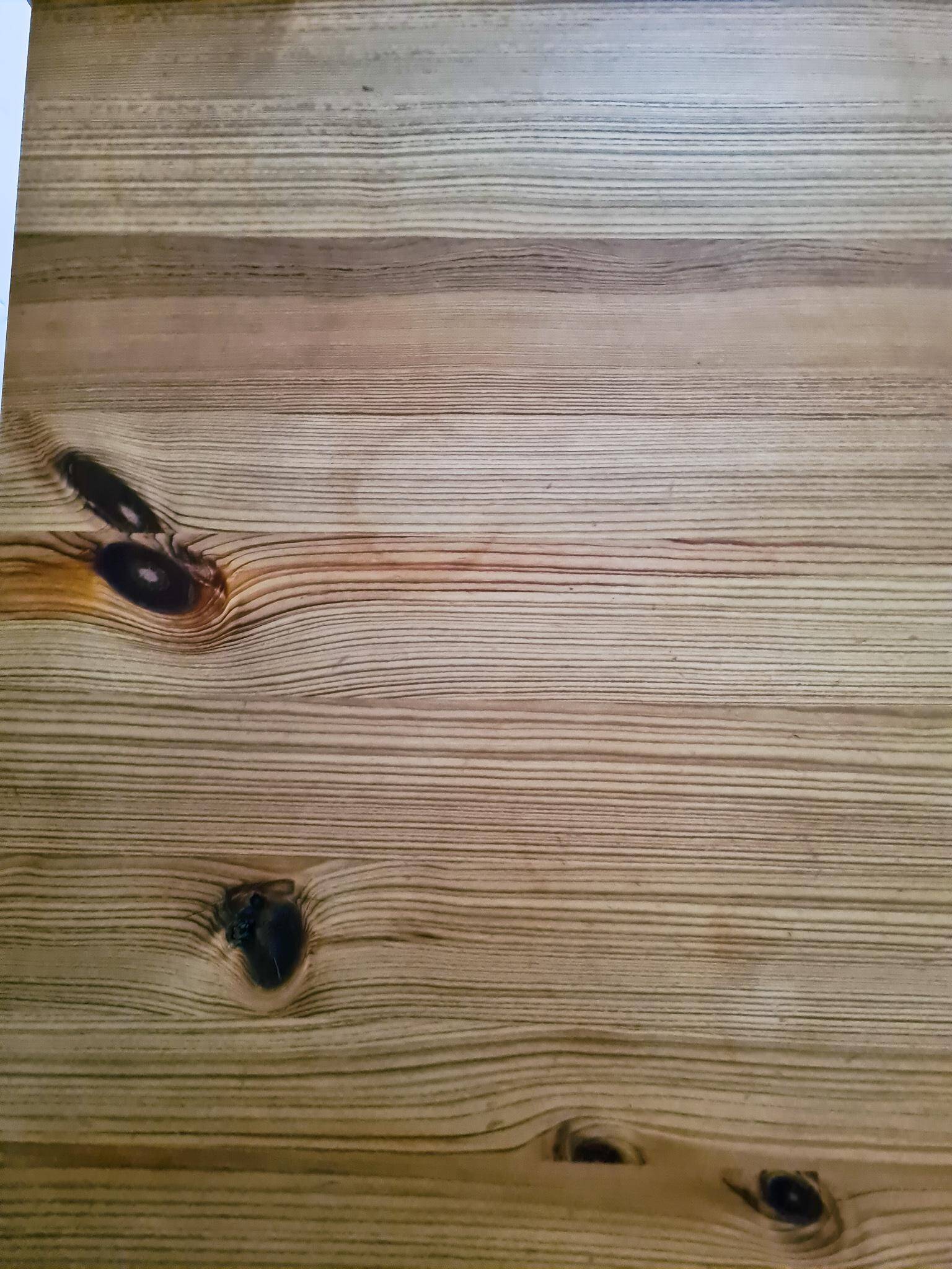 Modern Scandinavian coffee table in pine by Yngve Ekström