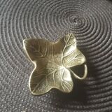 Empty ashtray pocket sheet in bronze