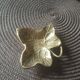 Empty ashtray pocket sheet in bronze