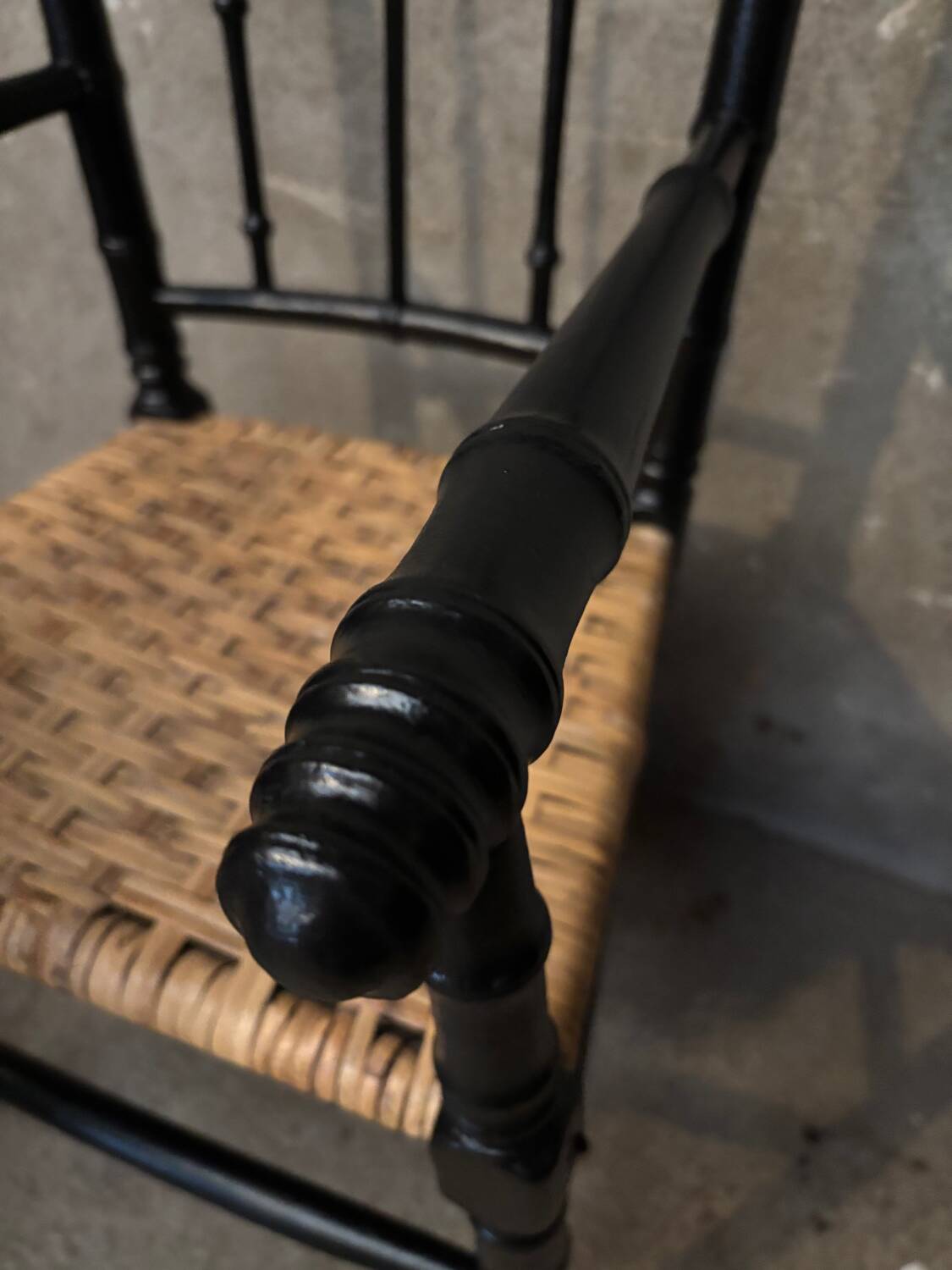 Napoleon III style children's armchair