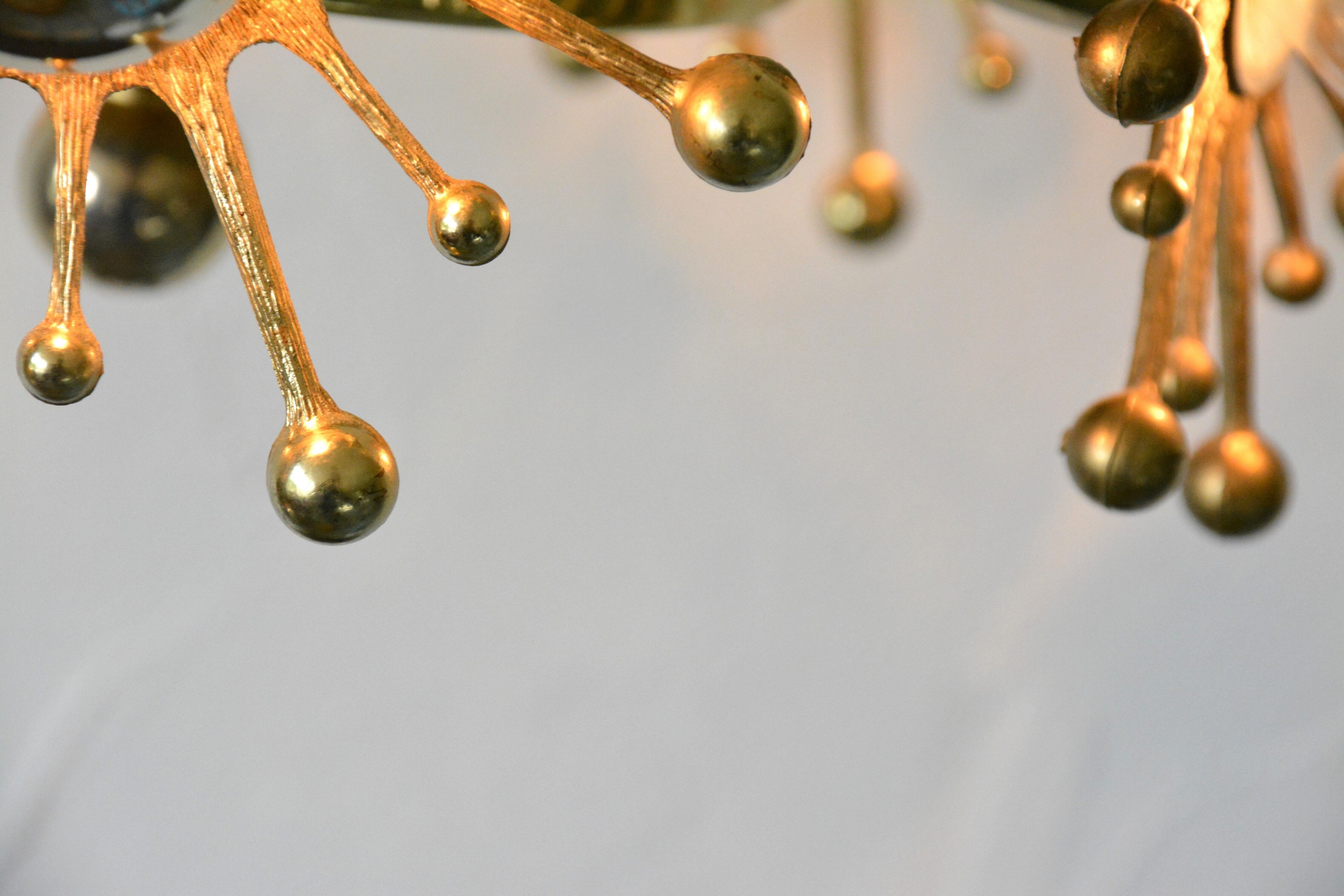 Space Age hanging lamp, 60s Sweden