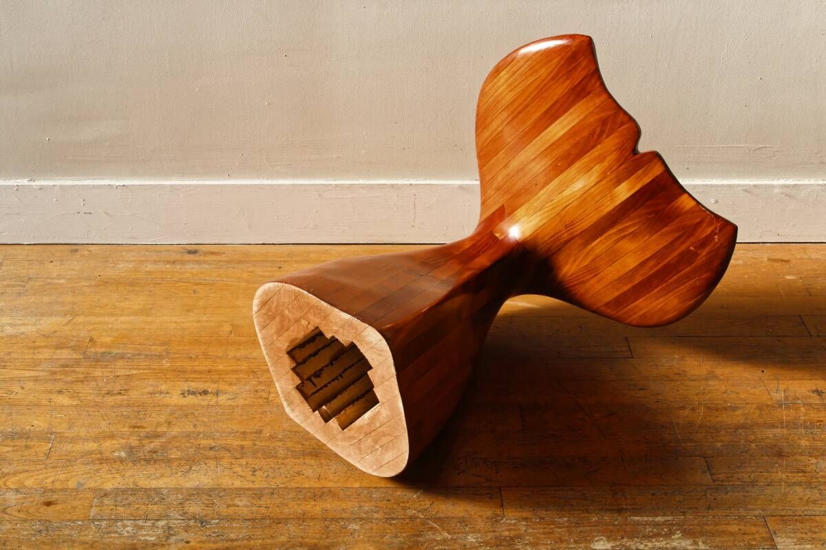 Tabouret queue de baleine, design Polyte Solet, La Sterne