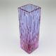 Vintage Textured Murano Glass Vase Tronchi, Italy, 1970s