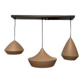 Beige metal suspension