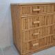 Rattan chest of drawers