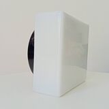 70s bakelite and opaline ceiling light signed Vianne