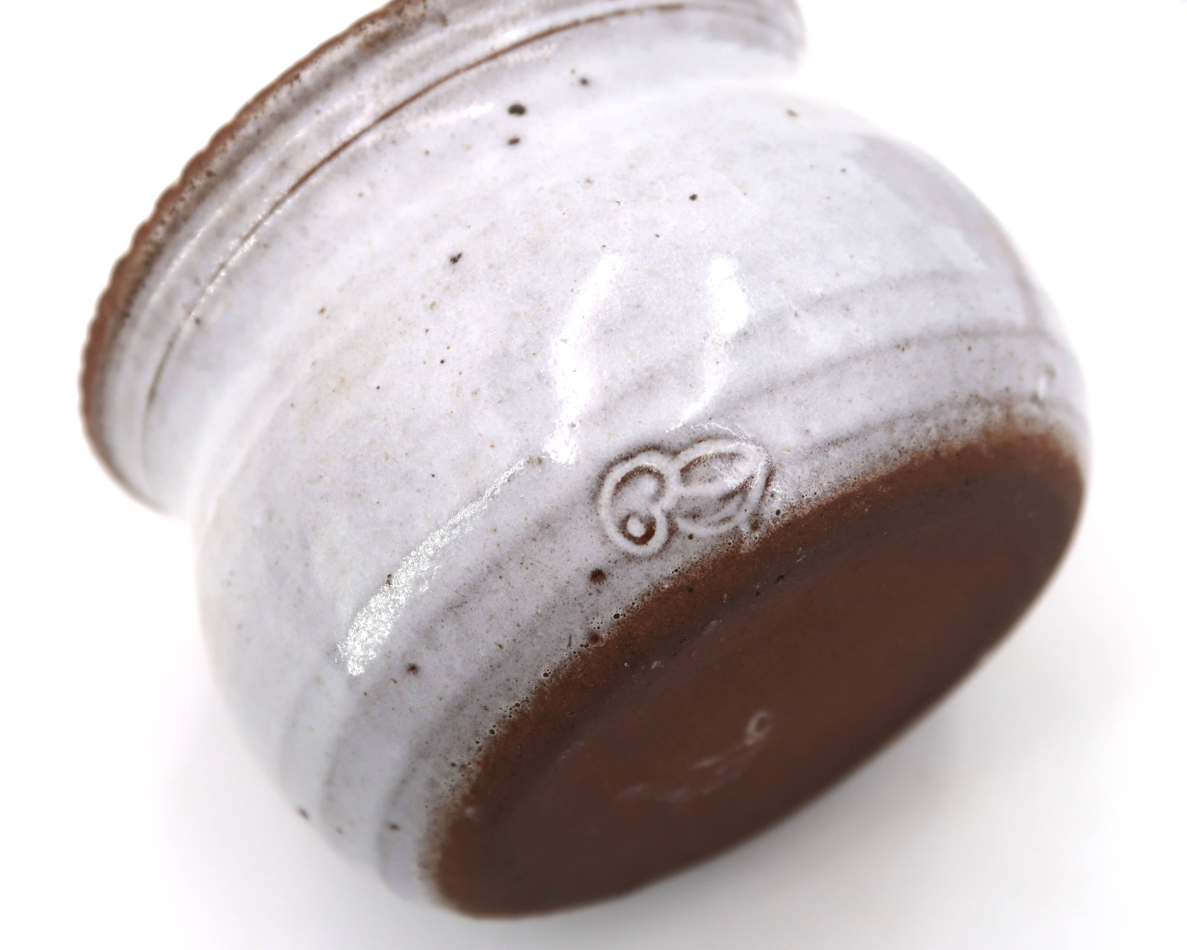 Ceramic butter dish by Jeanne and Norbert Pierlot, 1960s