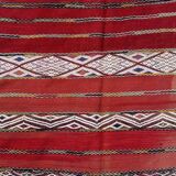 Moroccan kilim zemmour rug - 386 x 168 cm