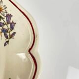 Large "Agreste" dish from Sarreguemines, early 20th century.