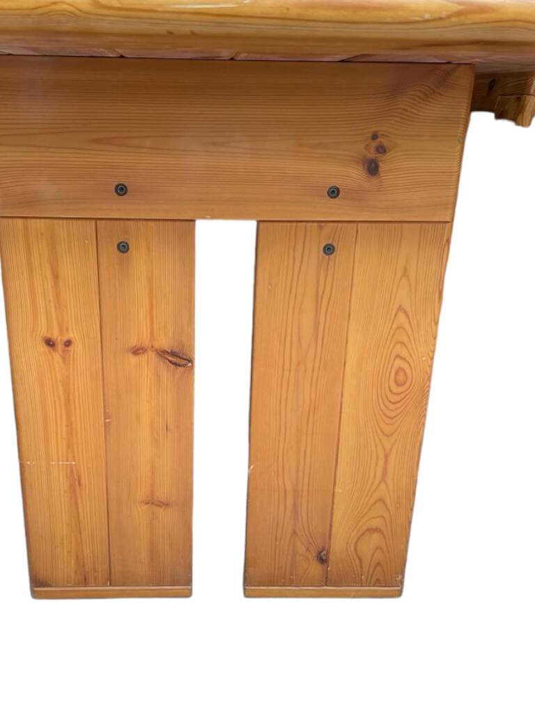 Silvio Coppola dining table with 4 dining chairs for Fratelli Montina