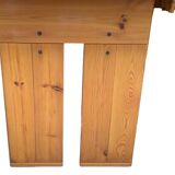 Silvio Coppola dining table with 4 dining chairs for Fratelli Montina