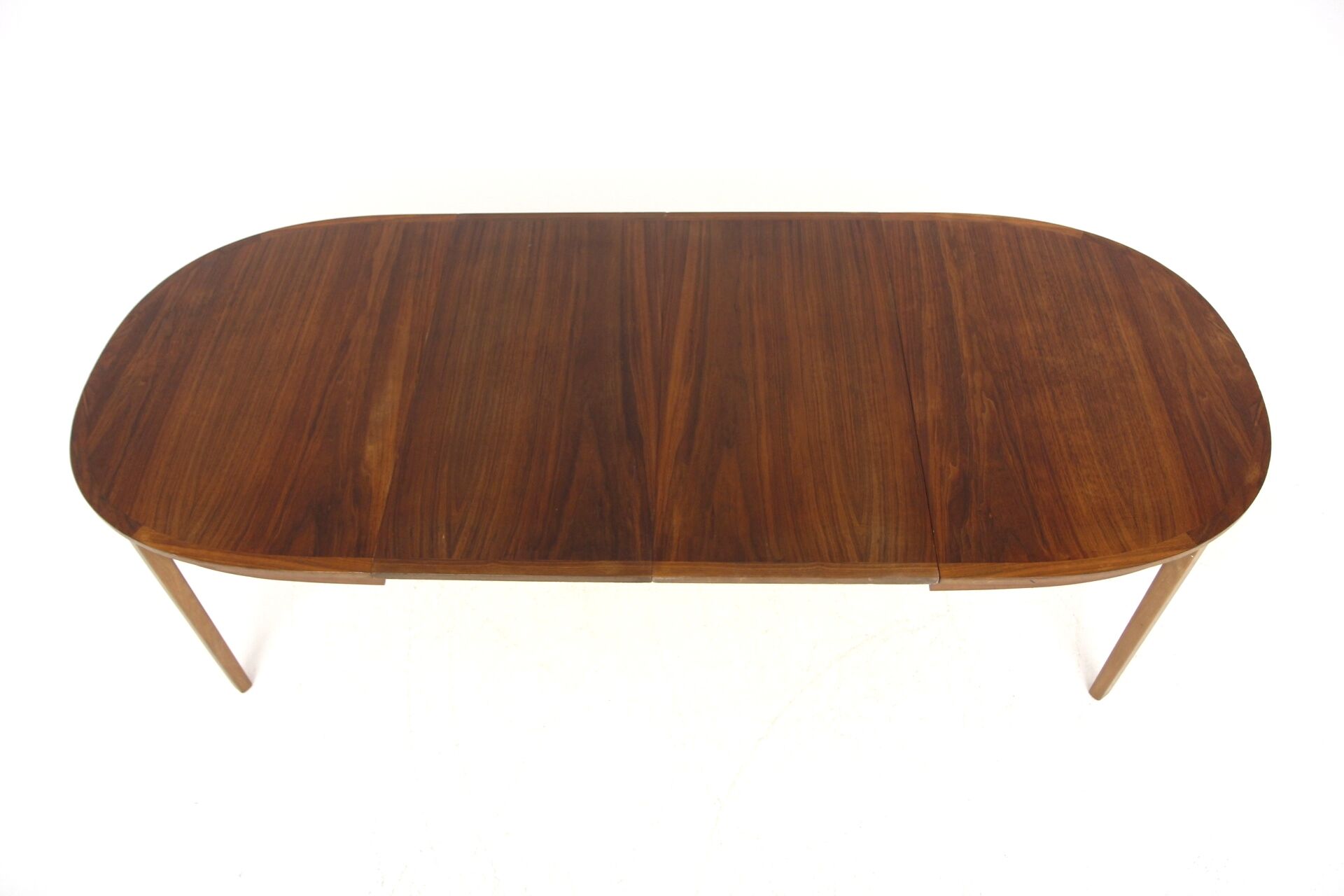 Scandinavian walnut dining table, Sweden, 1960
