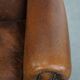 Sheepskin wingback chair in good condition