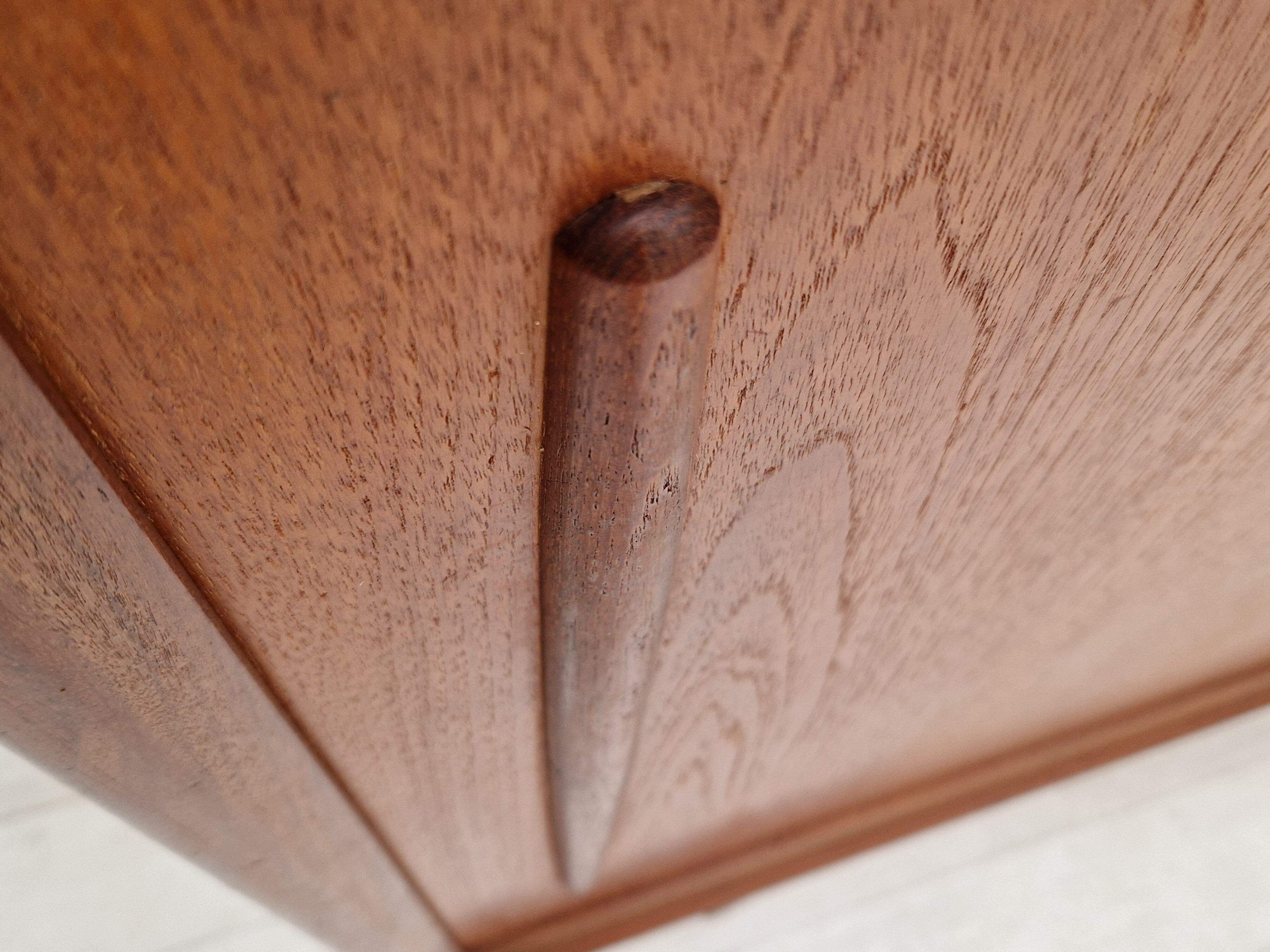 Enfilade danoise vintage, bois de teck