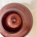 Purple vase Aimo Okkolin for Riihimäen Lasi Oy