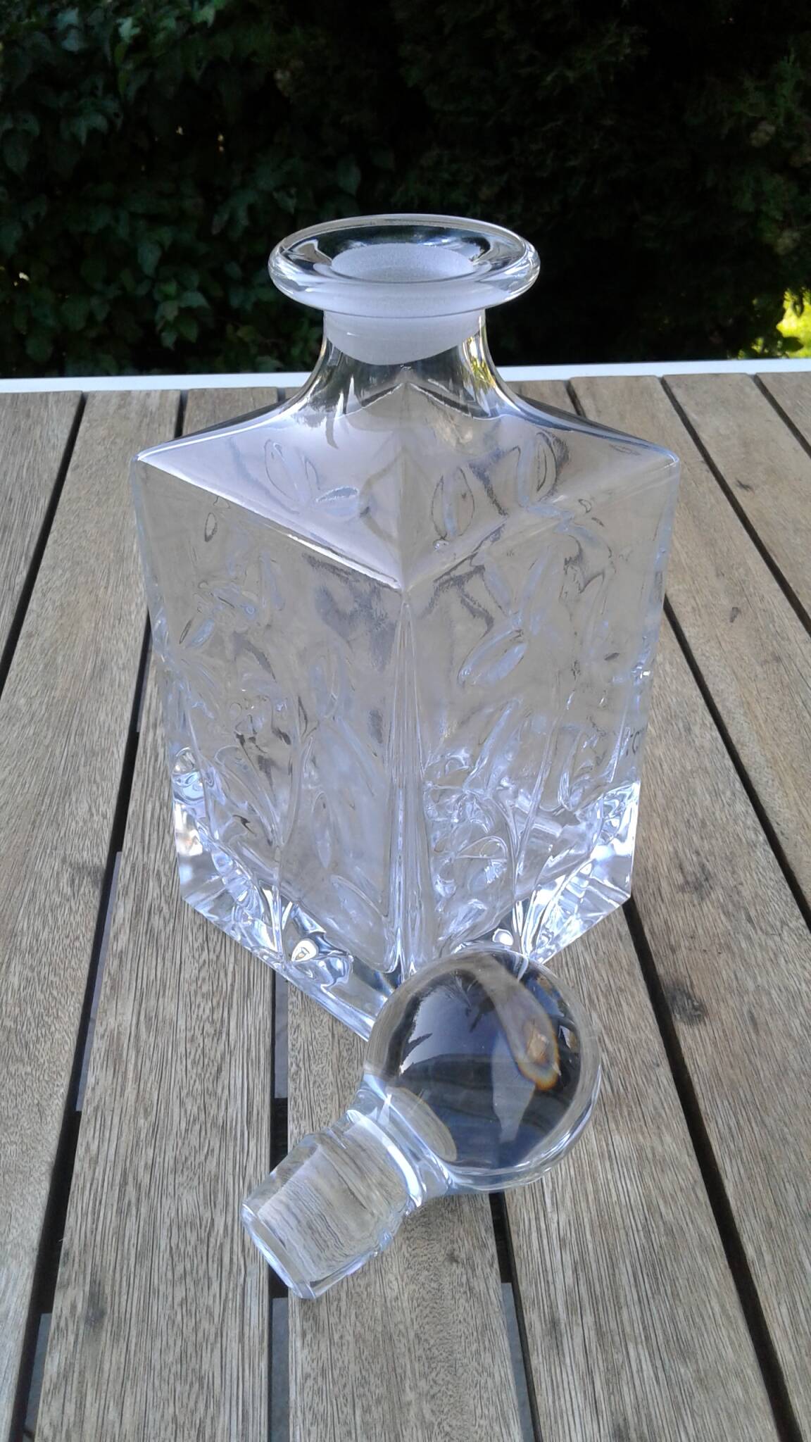 Crystal carafe