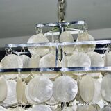 Vintage square chandelier by verner panton 1970