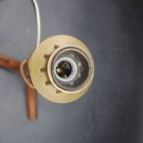 Designer table lamp in Rattan