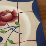 Vintage rare small dessert plate Gien La Baule