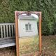 Antique mirror 130x80