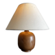 solid wood lamp from the 1960s