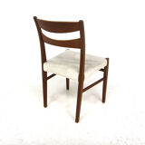 Set of 4 Scandinavian teak chairs, Sweden, 1960