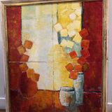 Tableau peinture au couteau