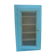 Armoire toilette en bois bleue vitre opaque