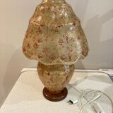 Camel leather lamp