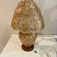 Camel leather lamp