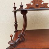 Napoleon III mahogany standing shelf