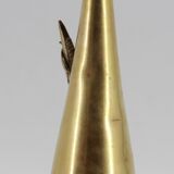 Cricket brass vase