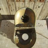 Brass boat tempete lamp