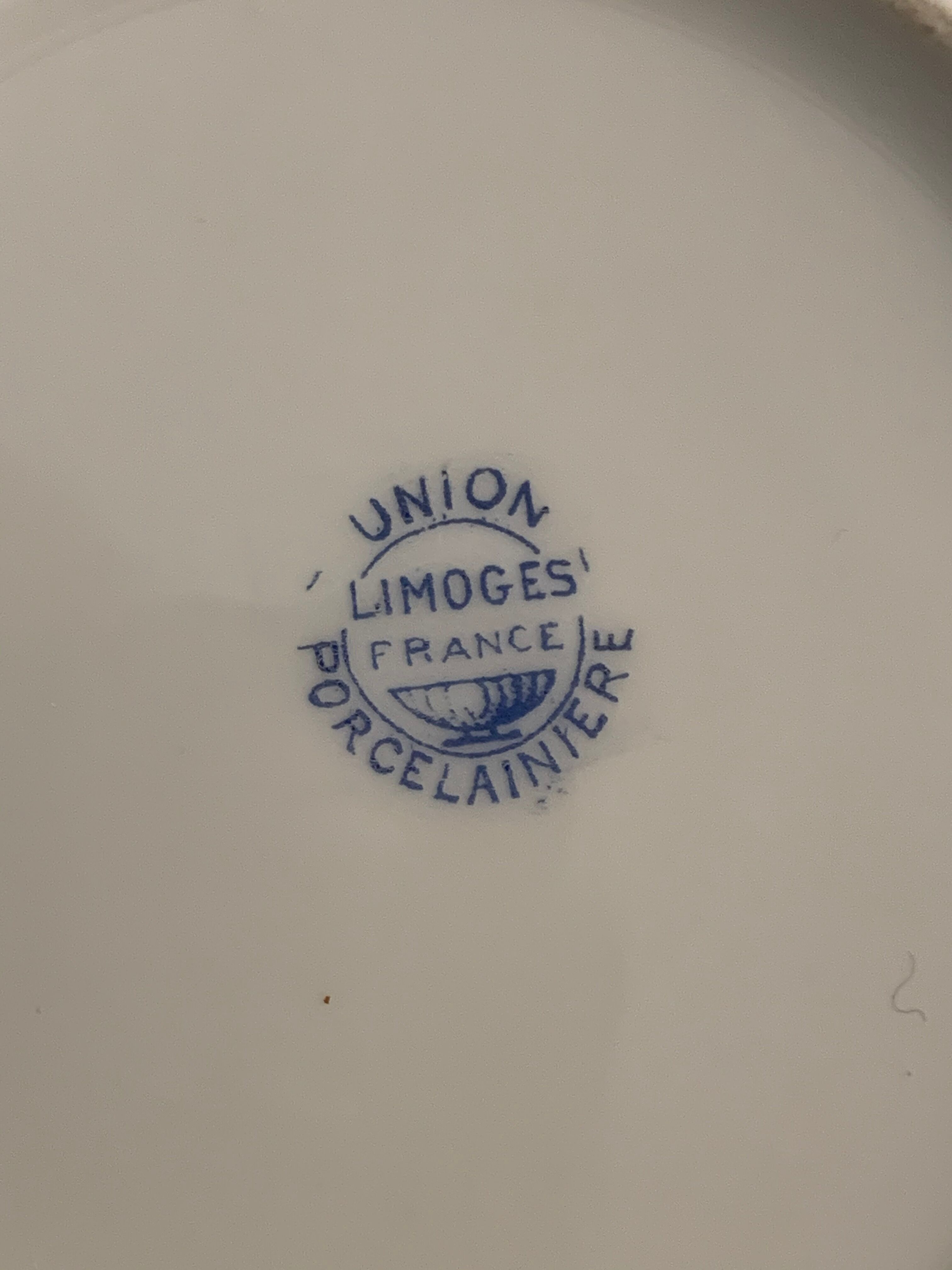 12 coffee cups and 12 white porcelain cups of Gold Gold Limoges