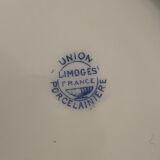 12 coffee cups and 12 white porcelain cups of Gold Gold Limoges