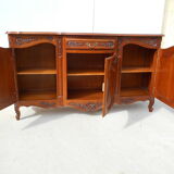 Enfilade in Provençal cherry tree, Louis XV style