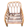 Vintage 60s/70s rattan bamboo armchair