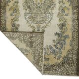 Turkish Anatolian Handmade Vintage Area Rug 214 cm x 126 cm