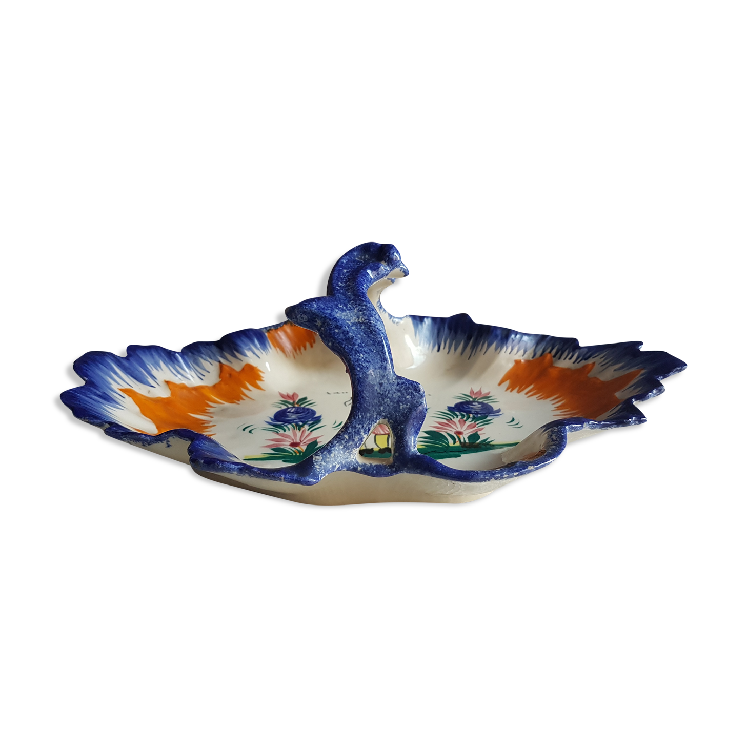 Vintage servant in Quimper faience