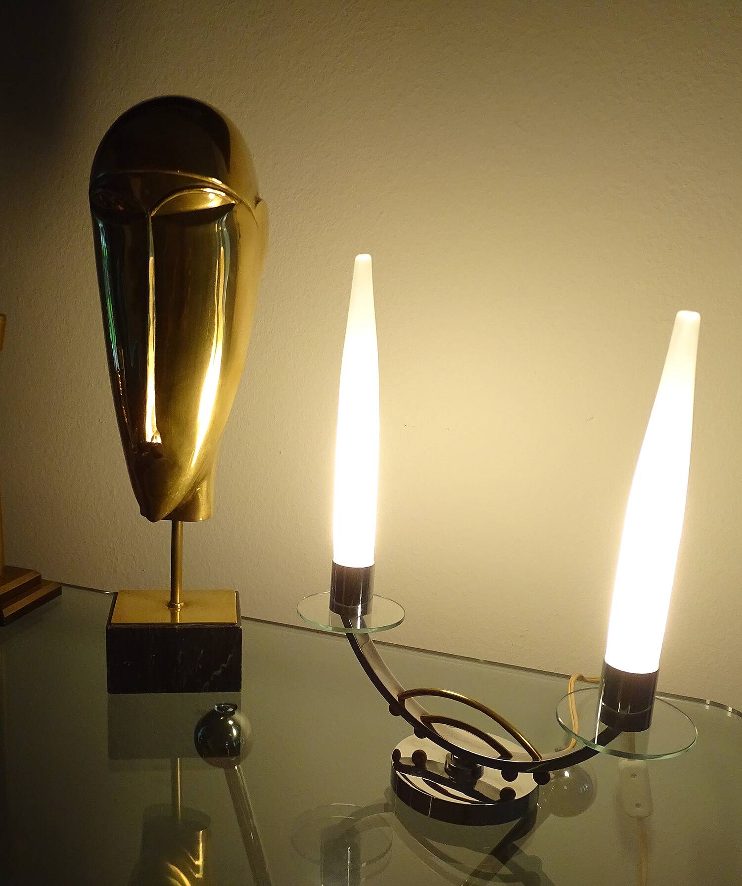 Pair of Art Deco Lamps