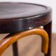 Baumann stool with label and stamp