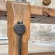 Solid wood carpenter's workbench