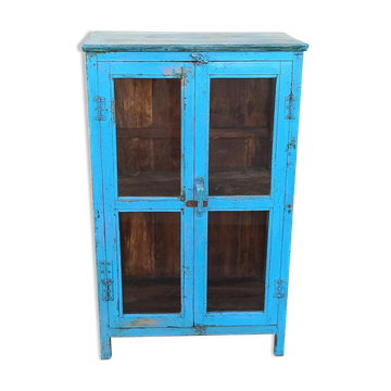 Old wooden showcase