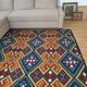 Romanian rug handwoven in wool
