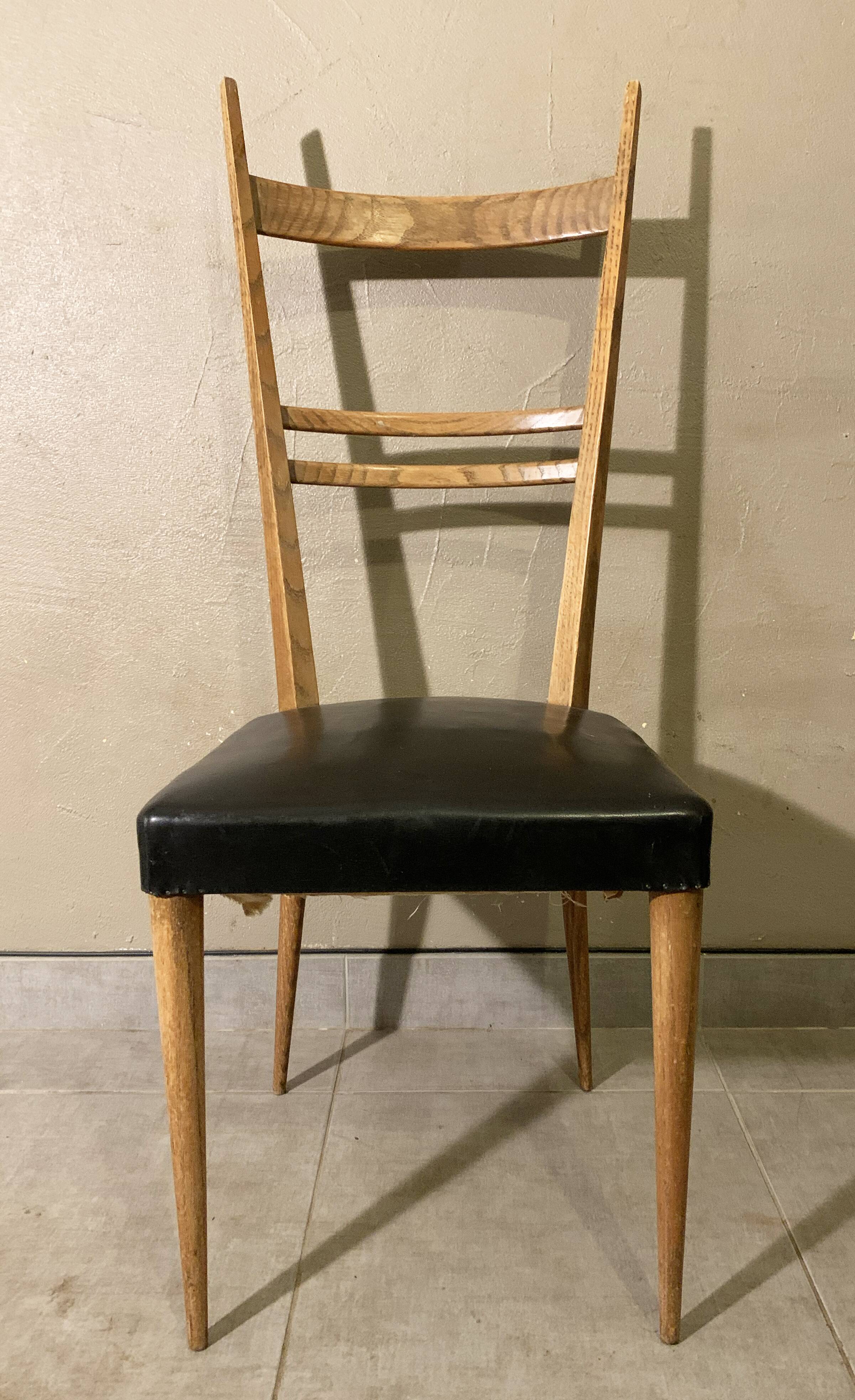 Pair of Italian chairs from the 1950s