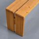 Banc en pin massif, Les Arcs, circa 1973
