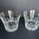 2 Baccarat whisky glasses