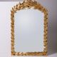 Gilded carved wooden mirror