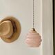 Clichy Glass Art Deco hanging lamp