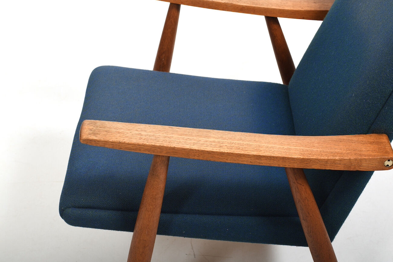 GE-260  Easychair in Oak by Hans J. Wegner 1950s